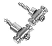 FUNOMOCYA 2pcs Stable Guitar String Device Iron Headstock String Retainer Guitar Retainer for Electric