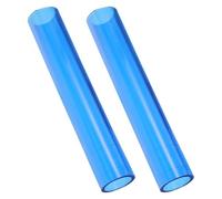 FUNOMOCYA 2pcs Table Tennis Racket Accessories Paddle Rubber Roller Stick for Secure Adhesion and Professional Rubber Pressing, Blue Pingpong Bat Roller Tool for Racket Maintenance