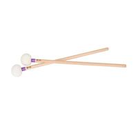 FUNOMOCYA 2pcs Timpani Sticks Felt Drum Mallet Accessory for Percussion Instrument Handle for Drumming Musical Scenario
