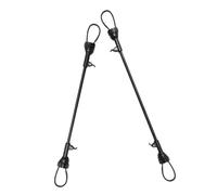 FUNOMOCYA 2pcs Twin Stroller Connector Adjustable Lightweight Foldable Pushchair Adapter for Twins Outings Easy Installation Double Stroller Connector