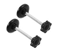 FUNOMOCYA 2pcs Walker Replacement Knobs Thumb Screw Hand Tightening Rounded Grip for Rollator Universal Toolfree Assembly Plastic and Galvanised Carbon Steel Mobility Aid Parts