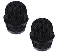 FUNOMOCYA 2pcs Wireless Microphone Steel Mesh Replacement Mic Head Mesh for Cordless Mic