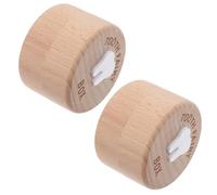 FUNOMOCYA 2pcs Wooden Tooth Fairy Keepsake Box Cute Design Lost Teeth Holder for Kids Memory Preservation Container for Birthdays Baby Showers
