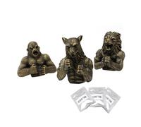 FUNOMOCYA 3 Sets Delicate Animal Scent Clips Car Interior Aromatherapy Diffusers Decorative Air Outlet Perfume Clips Easy to Install Durable Design Enhance Your Car Aesthetics