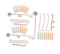 FUNOMOCYA 3 Sets Fruit Battery Experiment Kit Electric Teaching Experiment Electricity Science Kit Physics Science Lab Metal