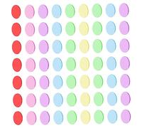 FUNOMOCYA 300Pcs Colorful Bingo Chips Gambling Game Counters Poker Tokens for Party and Board Game Use Random Color