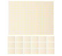 FUNOMOCYA 30sheets Self-Adhesive Label Stickers Small Blank Paper Stickers for Pricing Organizing Crafting and Student Use