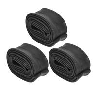FUNOMOCYA 3Pcs 26X1.95/2.125 Bicycle Inner Tubes with American Valve, Rubber Replacement Tubes for Road and Cruiser Bikes, Cycling Tire Repair Accessories for Mountain and City Use