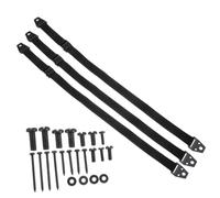 FUNOMOCYA 3Pcs Adjustable Furniture Safety Straps Heavy Duty Wear-Resistant Earthquake Protection for Tv Cabinets Shelves Childproof Anti-tip Fixing Anchors