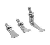 FUNOMOCYA 3PCS Automotive Dent Repair Clamp Heavy Duty Paintless Dent Puller Pliers for Car Body Panel Edge Fixing Door Hood Trim with Precise Positioning and Construction