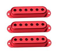 FUNOMOCYA 3pcs Capped Pickup Metal Pickup Protection Cover for Electric Guitar Sturdy Cover Impact Resistant Design for Guitar Accessories