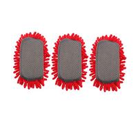 FUNOMOCYA 3Pcs Chenille Blackboard Cleaner Erasers Washable Dry Erase Board Duster for Chalkboard and Whiteboard in Dormitory or Game Room