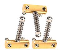 FUNOMOCYA 3pcs Copper Saddle Screws for Guitar Bridge Replacement Metal Screws for Guitar Repair