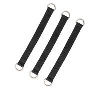 FUNOMOCYA 3pcs Fitness Hanging Belts for Exercise Pull Up Assist Horizontal Bar Strap Multi-functional Swing and Ring Straps 30cm x 4cm Workout Hanging Belt Set for Gym and Home Training