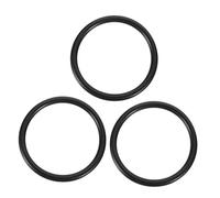 FUNOMOCYA 3pcs Large Rubber Sound Bowl Mat Cushion for Singing Bowls Buddhist Ritual Instruments Pad Crystal Protector Ring for Music