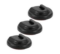 FUNOMOCYA 3PCS Mic Clip Holder for Car and Motorbike Cb Radio Microphone Hanger with Adhesive Back Secure Grip Mount Compatible with Various Models