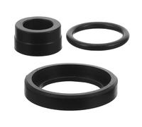 FUNOMOCYA 3pcs Rubber Gasket Seal Kit for Beer Keg Spigot Repair Rings Temperature Resistant Drink Dispenser Sealing Rings for Homebrew Beer Tower and Bar Use