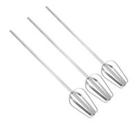 FUNOMOCYA 3pcs Stainless Mixer Beater Attachments Kitchen Blender Parts for Electric Whisk Compatible with Dough Sauces and Fillings Kitchen Accessories