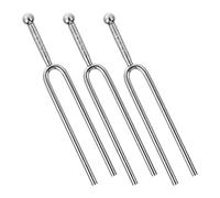 FUNOMOCYA 3pcs Tuning Fork Music Instrument Guitar Tuning Forks a Tone for Violin