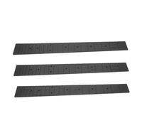 FUNOMOCYA 3pcs Ukulele Fretboard for Headless Guitar Neck Replacement Folk Guitar Fingerboard for Acoustic Maintenance