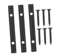 FUNOMOCYA 3sets Electric Guitar String Stick Zinc Alloy Material Black Stable String Device Useful Guitar Accessory for Musician Equipment for Electric Playing Chords