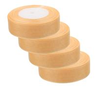 FUNOMOCYA 4 Rolls Sheer Tulle Ribbon for DIY Bowknot Crafts Wedding Chair Sash Birthday Party Favors Bouquet Wrapping Fade Resistant Decorative Yarn Ribbon for Elegant Gift and Floral