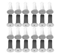 FUNOMOCYA 40pcs Car Air Freshener Clip Metal Vent Clip for Car Diffuser Air Conditioning Home Office round Head