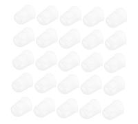 FUNOMOCYA 40pcs Silicone Fingertip Guards Guitar Finger Protectors for Ukulele Soft Smooth Breathable Protect Your Fingers