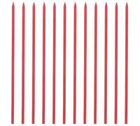 FUNOMOCYA 48pcs 2.0mm Red Mechanical Carpenter Pencil Lead Refills for Woodworking Deep Hole Marking Precision Tracer Tool for Construction and Carpentry