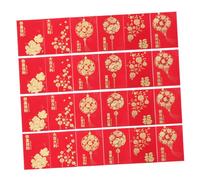 FUNOMOCYA 48PCS Chinese Year Red Envelopes Traditional Snake Zodiac Money Pockets for Spring Festival Wedding Birthday Sturdy Construction Authentic Cultural Design Festive Decoration and