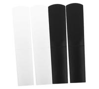 FUNOMOCYA 4pcs Alto Saxophone Reeds Hardness E Flat Beginner Friendly Sax Reeds for Students Educators Practice Kit Effortless Playability Smooth Airflow Instrument Accessories