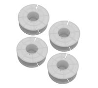 FUNOMOCYA 4pcs Copper Wire Crossover Frame Cable Divider Plastic Cord Spool Audio Wire Storage Reel Home Theater Organizer