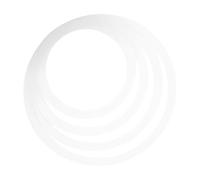 FUNOMOCYA 4pcs Drum Kit Mute White Drum Practice Silencing Rings Easy Install for Home and Beginner Drummers