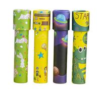 FUNOMOCYA 4Pcs Educational Kaleidoscope for Lightweight and Design Promotes Cognitive and Emotional Development Portable Funny Plaything for Boys and Patterns Random Color