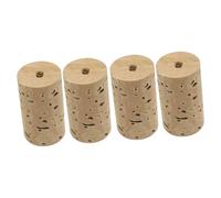 FUNOMOCYA 4pcs Flute Cork Plugs Replacement for Headjoint Corks Soft Natural Extend The Life of Flute Easy to Disassemble Wind Instrument Accessories for Use