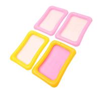 FUNOMOCYA 4Pcs Inflatable Sand Play Molds for Outdoor Creative Beach Building Sandcastles and Ocean Creature Shapes Enhancing Cognitive and Skills Random Color