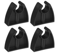 FUNOMOCYA 4pcs Lamp Post Storage Clips Lightweight Clamp for Pole Yacht Boat Light Mounting Brackets with Quick Installation and Enhanced Stability for Secure Lamp Fixtures