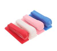 FUNOMOCYA 4pcs Miniature Dollhouse Stapler Compact Pla Mini House Stationery Accessories for Crafts Study Supplies for Dolls in Pink White Blue Red