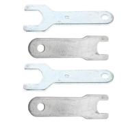 FUNOMOCYA 4pcs Multifunction Alloy Pin Spanner Wrench for Angle Grinder with Quick Accessory Change and Low Noise Technology, Silver Air Tool for Tire Repair and Precision Machining