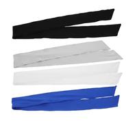 FUNOMOCYA 4pcs Ninja Karate Elastic Headbands for Men Women Non-slip Sweat Wicking Sports Hairbands for Basketball Tennis Golf Gym Running Yoga Fitness