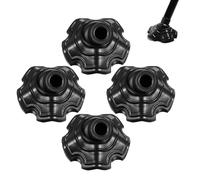 FUNOMOCYA 4pcs Outdoor Camping Chair Feet Covers 13mm Anti-Sink Leg Protectors Chair Leg Floor Pads for Furniture and Table Protection