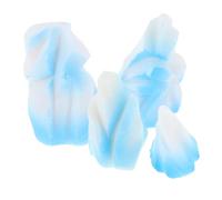 FUNOMOCYA 4pcs Resin Iceberg Figurines Realistic Crafted Micro Landscape Ornaments for Aquarium Decoration Home Decor Fairy Garden Desk Bookshelf Accents