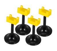 FUNOMOCYA 4pcs Rotating Electrostatic Experiment Brackets for Physics Class Teaching Aids Middle School Physics Kit Educational Holder for Electrostatics Science Demonstrations