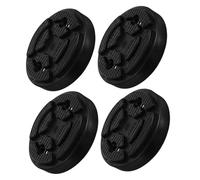 FUNOMOCYA 4pcs Rubber Jack Pads for Two Post Car Lift Slip Protective Lifting Pads with High Compression Resistance for Vehicle Maintenance and Hoist Safety