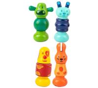 FUNOMOCYA 4Pcs Screw for Ages Educational Building Blocks for Cognitive Development Learning and Problem-solving Skills Interactive Preschool Plaything for Boys