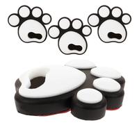 FUNOMOCYA 4pcs Snowboard Anti Slip Sticker Stomp Pad for Ski Board White