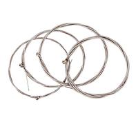 FUNOMOCYA 4pcs Super Bass Strings Alloy Electric Bass Guitar Strings for Recording and Live Performances