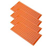 FUNOMOCYA 4pcs Universal PCB Circuit Boards 10x22cm for DIY Electronic Projects Prototyping Soldering Computer Circuit Boards Strip for Electronic Experiment