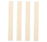 FUNOMOCYA 4pcs White Felt Pads for Instrument Keys, Sound Quality and Protection, Suitable for Musical Instruments like Flute, Trombone, and Clarinet Practice Accessories