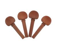 FUNOMOCYA 4pcs Wooden Violin Peg Replacement for 3/4-4/4 Size Violins, Stable Sound Quality and Wide Compatibility, Musical Instrument Accessories for Violinists with Integrated Design